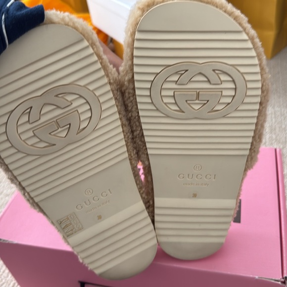 The North Face x Gucci Wmns Merino Wool Slide 'Butterscotch' size 39 - Picture 5 of 5
